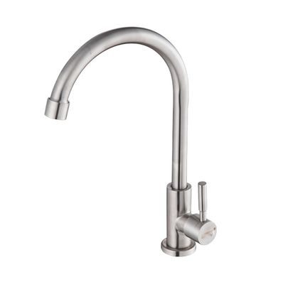 ποιότητας  CLASSIC Style Kitchen Faucet Deck Mounted with 360 Degree Rotation and Stainless Steel εργοστάσιο