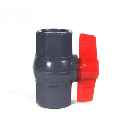 Κατασκευή βαλβίδας σφαίρας PVC 50 mm πλαστικού με σύνδεση πρίζας