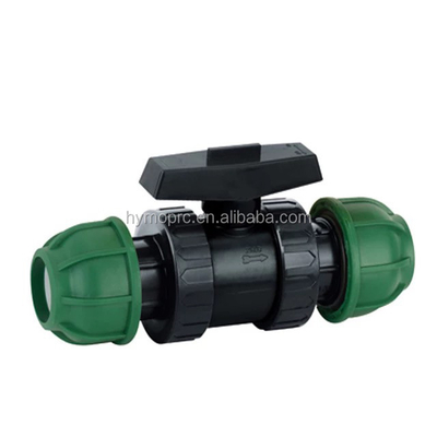 20-110MM PP συσσωρευτικά σωλήνων συμπίεσης πλαστική σύνδεση φλάντζας για αγοραστές άρδευσης