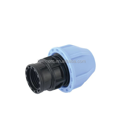 75mm HDPE ανδρικό σωλήνα Fitting συμπίεση για το σύστημα άρδευσης γεωργίας OEM υποστήριξη
