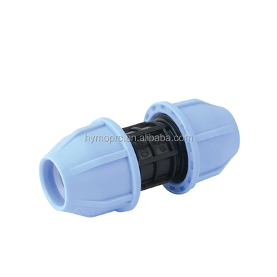 75mm HDPE ανδρικό σωλήνα Fitting συμπίεση για το σύστημα άρδευσης γεωργίας OEM υποστήριξη