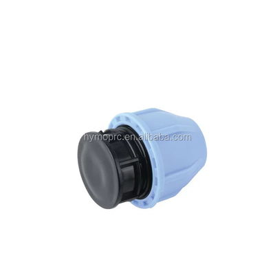 75mm HDPE ανδρικό σωλήνα Fitting συμπίεση για το σύστημα άρδευσης γεωργίας OEM υποστήριξη