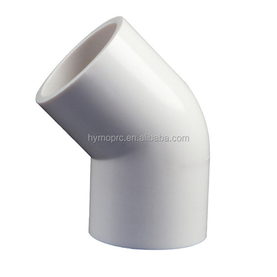 Λευκό PVC σωλήνες Fittings Coupler για την βελτίωση του σπιτιού