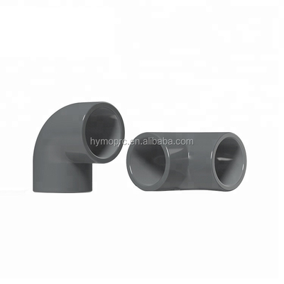 Δείγμα Ναι Νήμα BSPT UPVC σωλήνα Fitting 1/2 PVC αγκώνα σύνδεσμο για και υγιεινές