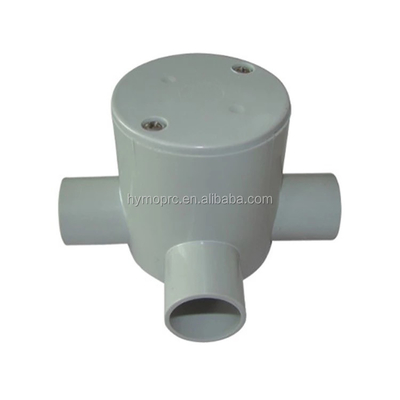 Γκρι PVC ηλεκτρικά σωληνάρια Fittings υδραυλικά εξαρτήματα πλαστικό σωλήνα σύνδεση για σας