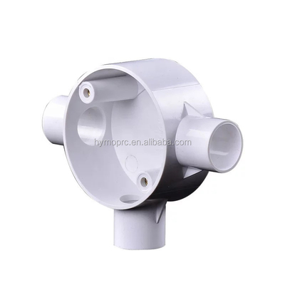 Γκρι PVC ηλεκτρικά σωληνάρια Fittings υδραυλικά εξαρτήματα πλαστικό σωλήνα σύνδεση για σας