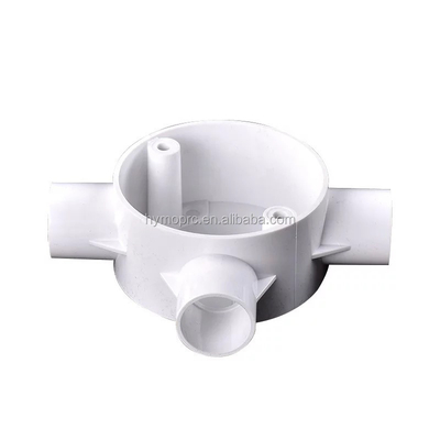 Γκρι PVC ηλεκτρικά σωληνάρια Fittings υδραυλικά εξαρτήματα πλαστικό σωλήνα σύνδεση για σας