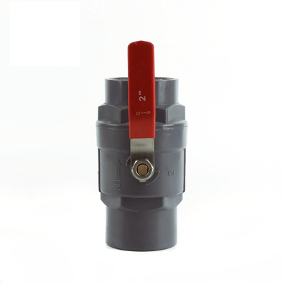 ISO/ASTM Standard ABS Handle PVC Δυαπλή βαλβίδα σφαίρας για και βολικό στη Σαγκάη