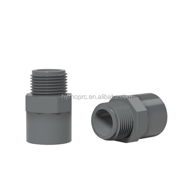 Λευκό OEM Δωρεάν δείγματα πλαστικό UPVC PVC σωλήνα τοποθέτηση αγκώνα για υδραυλικά εξαρτήματα