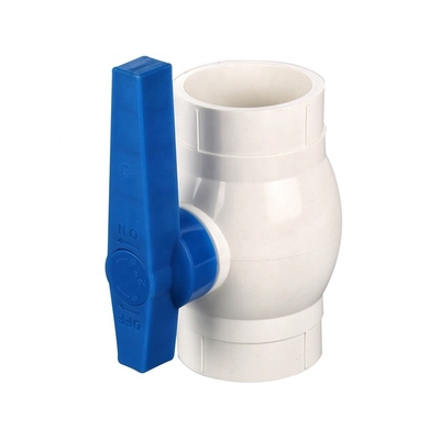 1 Βαλβίδα μπάλας PVC με λαβή OEM υποστηριζόμενη STANDARD μήκος ASTM/DIN/ASNZ/JIS Standard