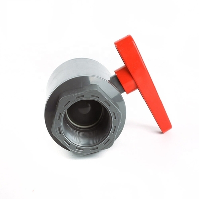 Πλαστική βαλβίδα μπάλας PVC/UPVC OEM για βαλβίδες μπάλας Κατηγορία STANDARD μήκος κατασκευασμένη