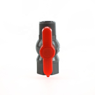 Πλαστική βαλβίδα μπάλας PVC/UPVC OEM για βαλβίδες μπάλας Κατηγορία STANDARD μήκος κατασκευασμένη