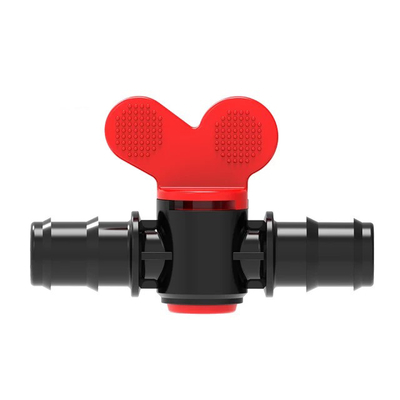 16mm 20mm PP Mini Irrigation Valve σε λευκό γκρι για κατασκευή συστημάτων σταγονόνευσης