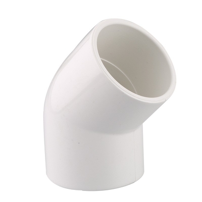 Πυροσβεστική PVC λευκό χρώμα ASTM D1785 Πρότυπο 3 Way Elbow Pipe Fitting για OEM