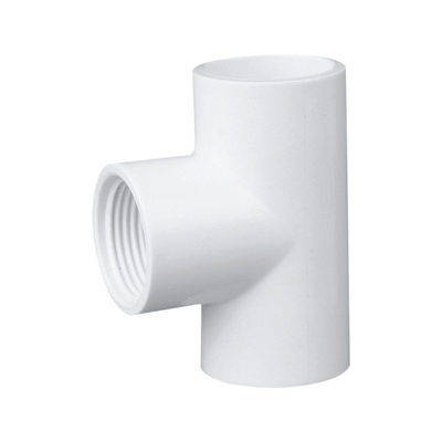 Λευκό ASTM D1785 τυποποιημένο σωλήνα PVC με στρογγυλή κεφαλή και ανθεκτικό στη διάβρωση