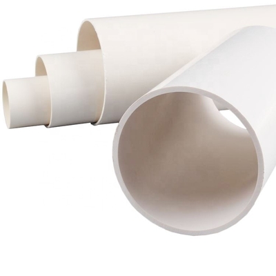 Διάταγμα ASTM/DIN/ASNZ/JIS 1/2&quot;-12&quot; λευκό χρώμα σωλήνα PVC για κεντρικές ηλεκτρικές σκούπες
