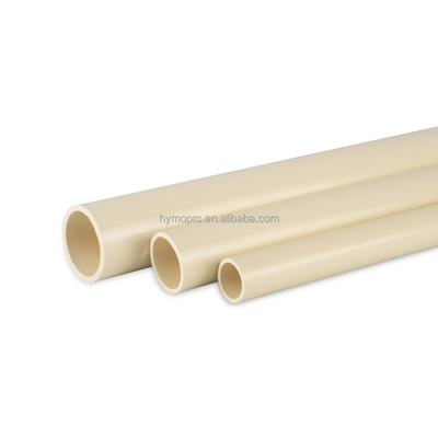 OEM ODM PVC CPVC σωλήνες 1 ίντσες διάμετρος για την παροχή νερού κρέμα χρώμα δωρεάν δείγματα