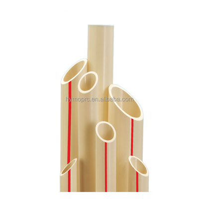 OEM ODM PVC CPVC σωλήνες 1 ίντσες διάμετρος για την παροχή νερού κρέμα χρώμα δωρεάν δείγματα
