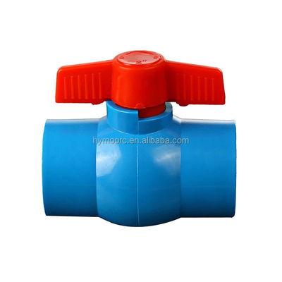 Υψηλής πίεσης βαλβίδα μπάλας PVC βαλβίδα UPVC 1 ίντσες για άρδευση από προμηθευτές OEM