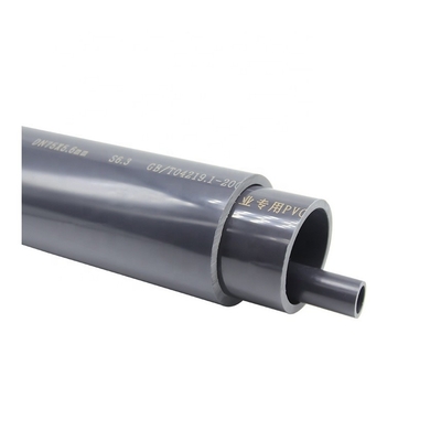Μέγεθος 10ft Προγραμματισμός 40 Standard Grey PVC Διοχέτευση σωλήνα σύρματος Ηλεκτρικό καμπανάκι Τέλος 1&quot; PVC