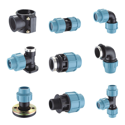 25mm 32mm PP συσσωρευτικά εξαρτήματα PN16 για την παροχή νερού στη γεωργία
